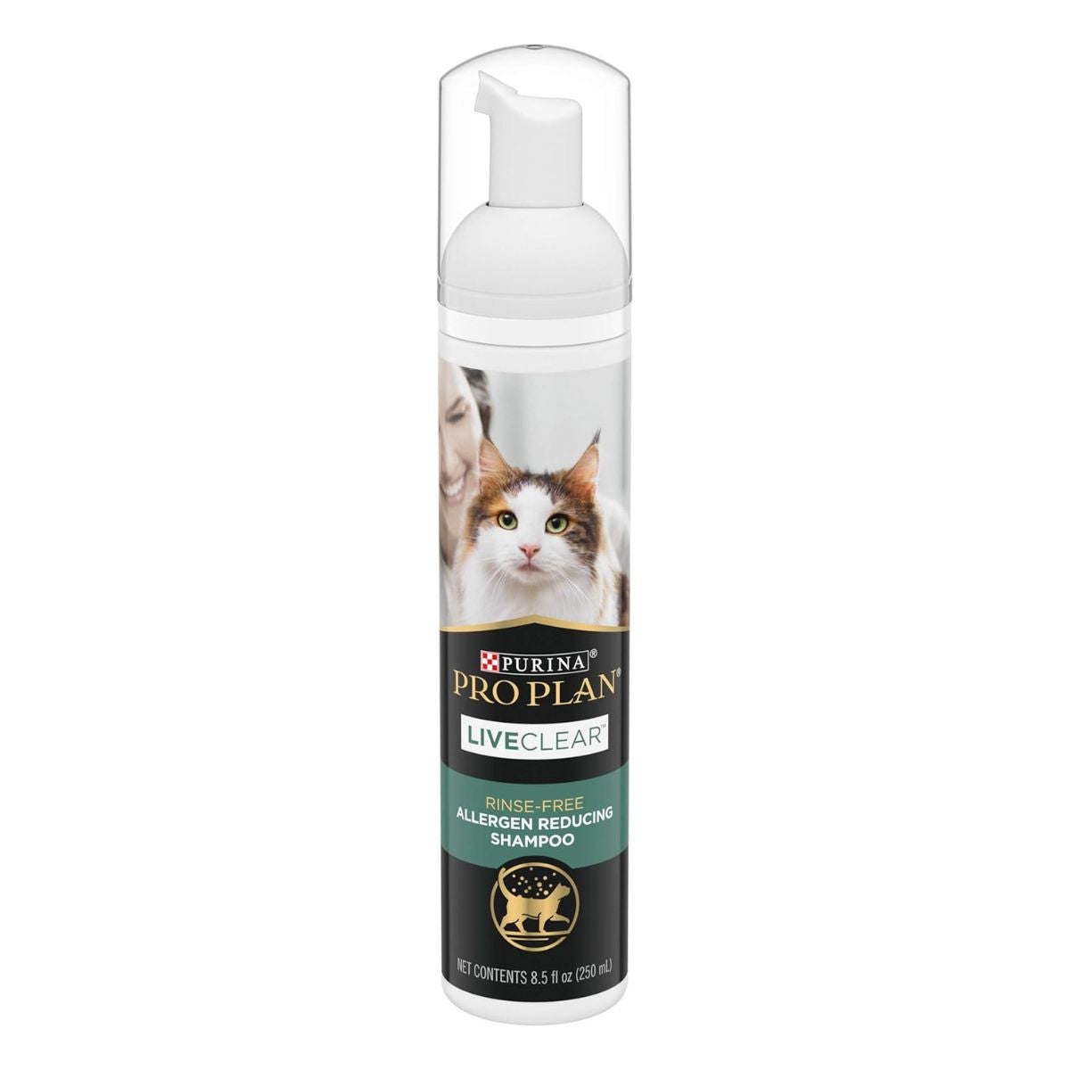 Purina Pro Plan LiveClear Allergen Reducing Cat Foam Shampoo