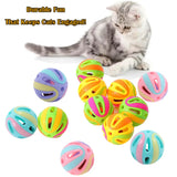 Interactive Bell Cat Toy Balls – Hollow Bite Resistant Pack for Indoor Cats – photo 8