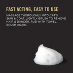 Purina Pro Plan LiveClear Allergen Reducing Cat Foam Shampoo – No Rinse Formula