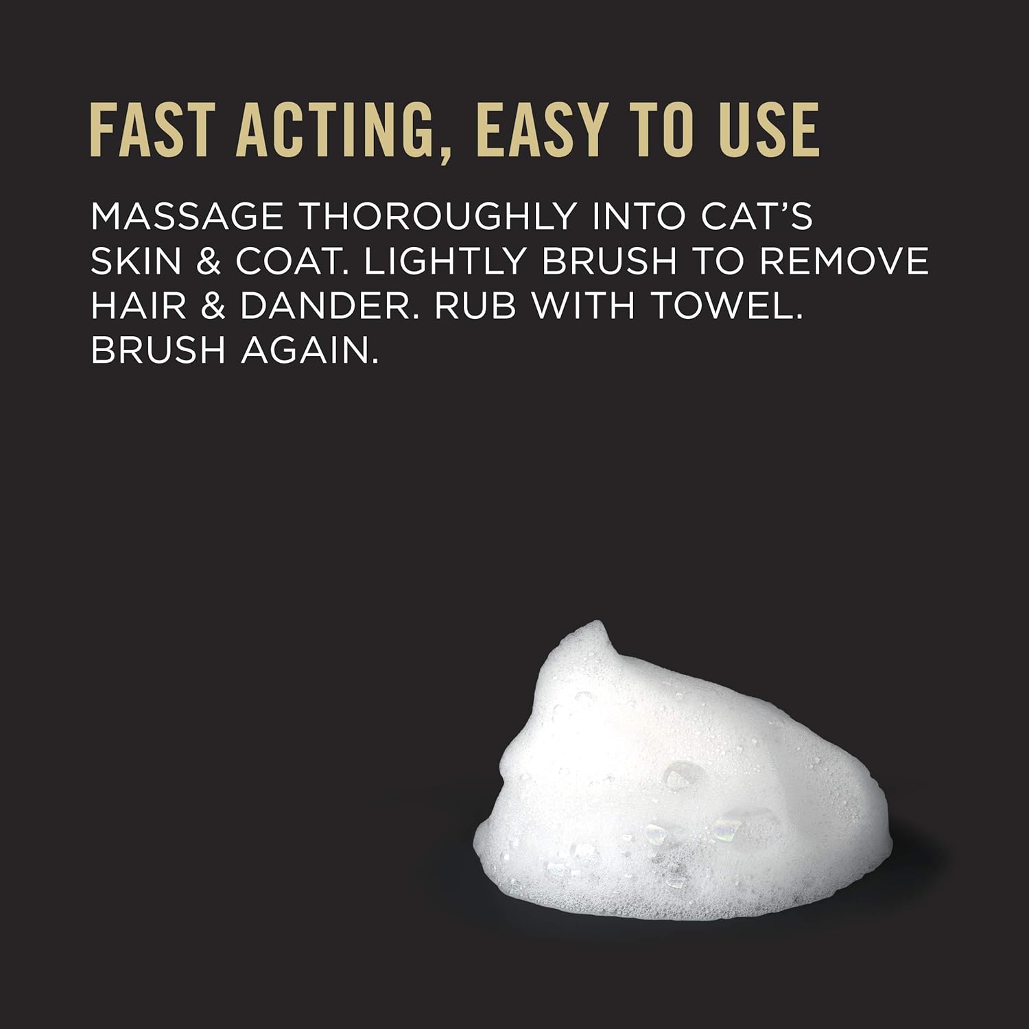 Purina Pro Plan LiveClear Allergen Reducing Cat Foam Shampoo