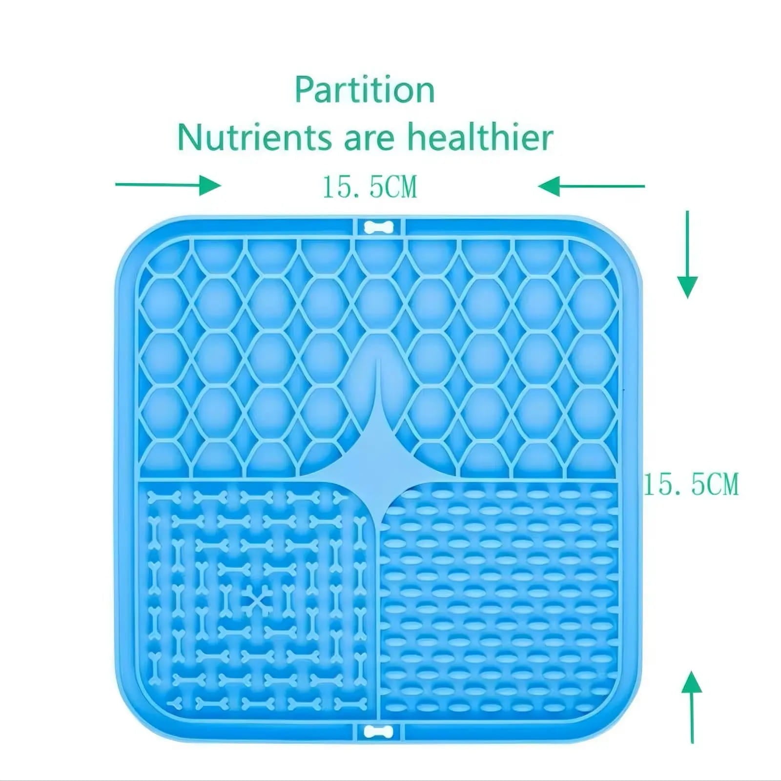 Calming Silicone Pet Lick Mat | Slow Feeder & Bath Distraction with Suction Cups