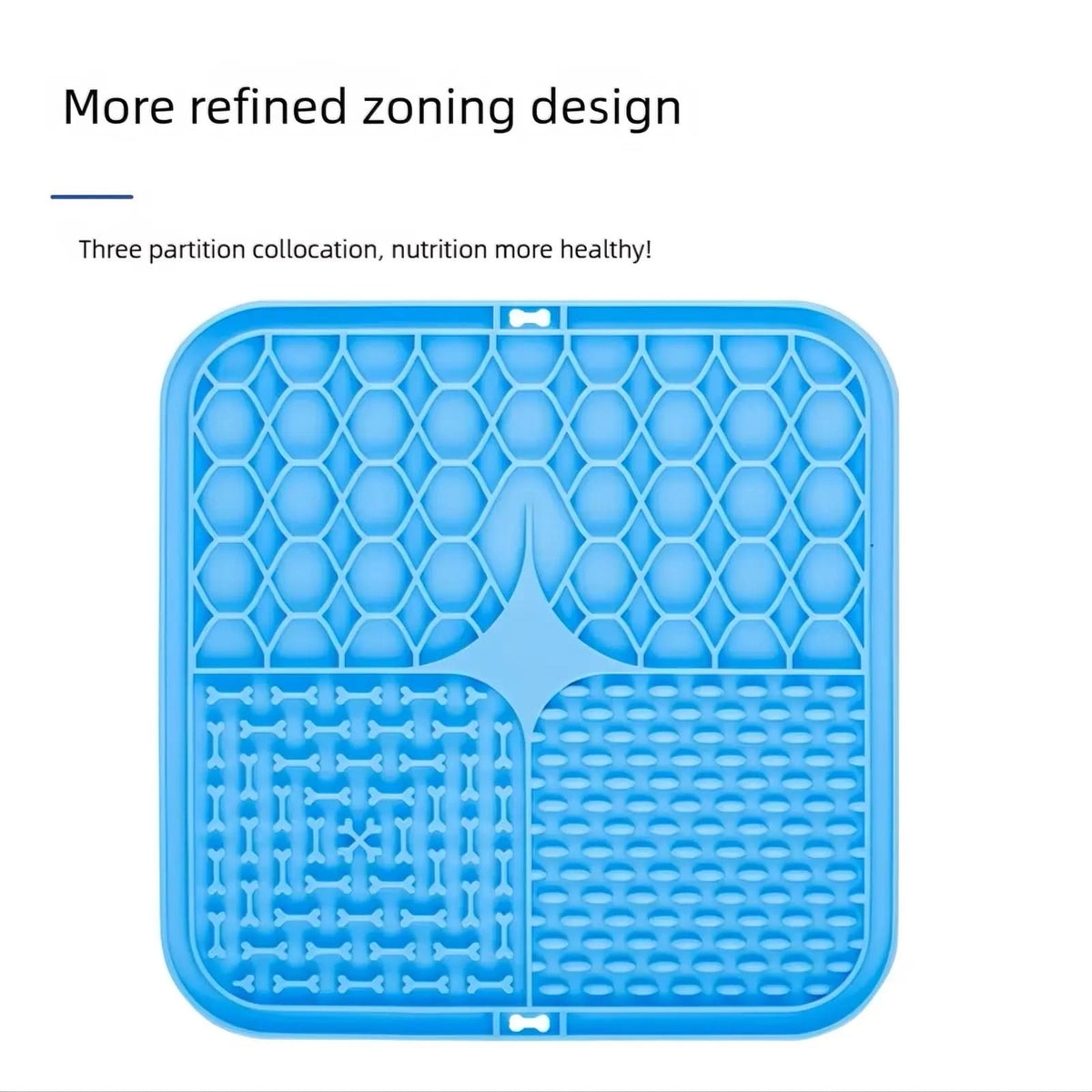 Pet Lick Mat Slow Feeder – Calming Silicone Bath Distraction Mat with Suction Cups – photo 18