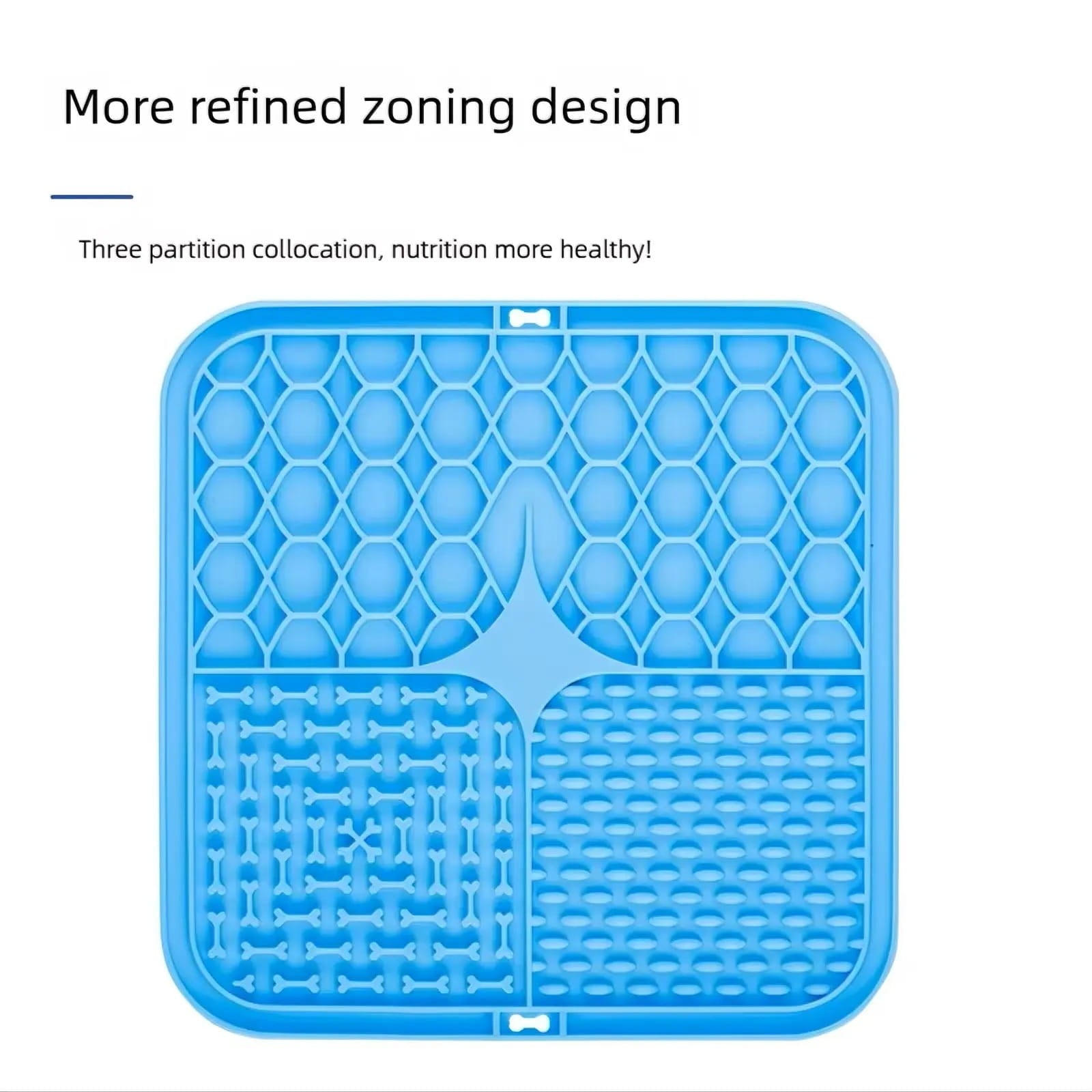 Calming Silicone Pet Lick Mat | Slow Feeder & Bath Distraction with Suction Cups