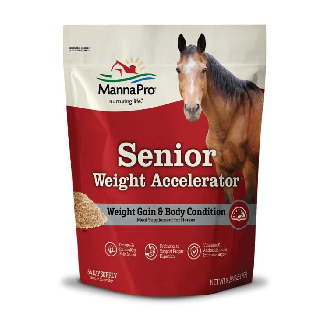 Manna Pro Senior Horse Weight Gain Supplement 8 lb