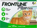 Frontline Plus for Cats & Kittens | Flea & Tick Spot-On Prevention | 6 Month Supply, 6 Treatments