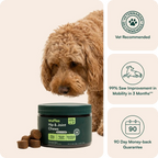 Wuffes Hip & Joint Chews – Small & Medium Dogs (60ct)