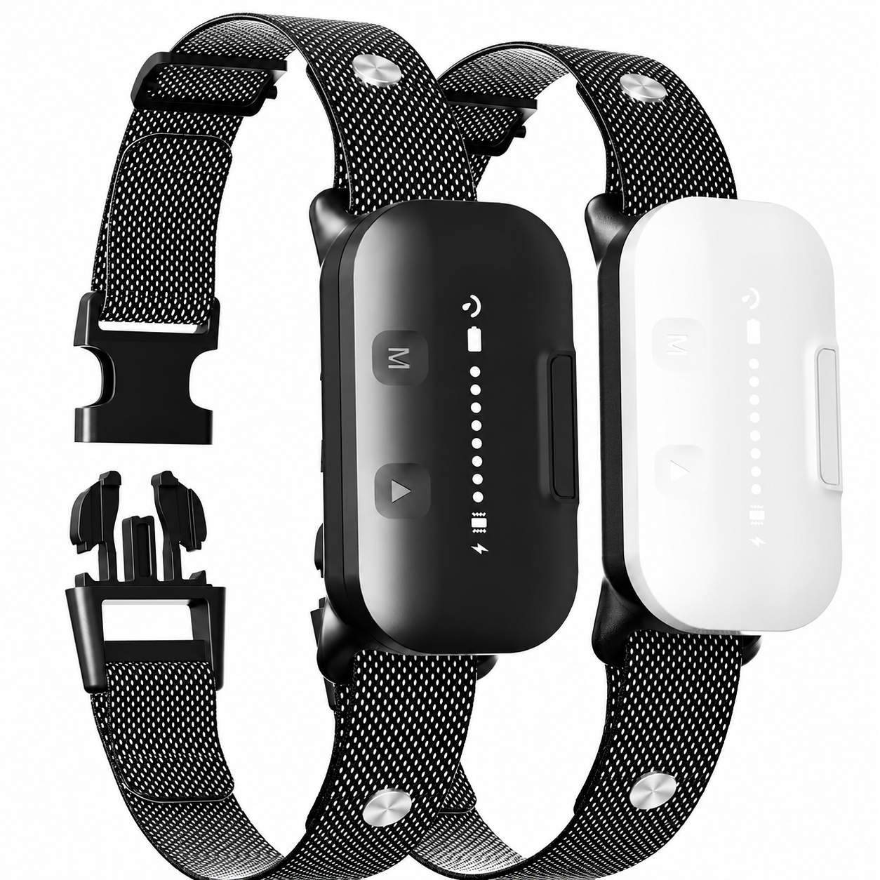 GPS Smart Bark Control Training Collar – 4 Training Modes, IP67 Waterproof