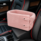 Car Console Pet Seat & Travel Carrier for Small Dogs & Cats