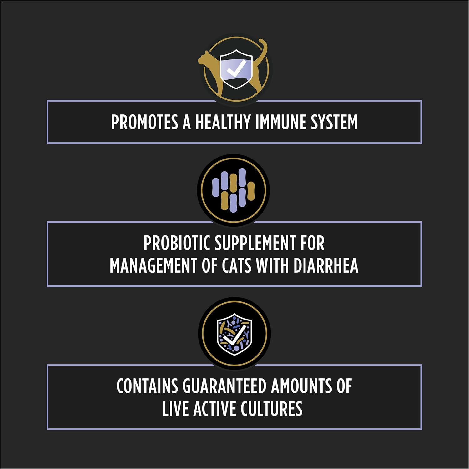 Purina Pro Plan FortiFlora Cat Probiotic Supplement | Veterinary Diet Digestive Support Powder | 30 Sachets