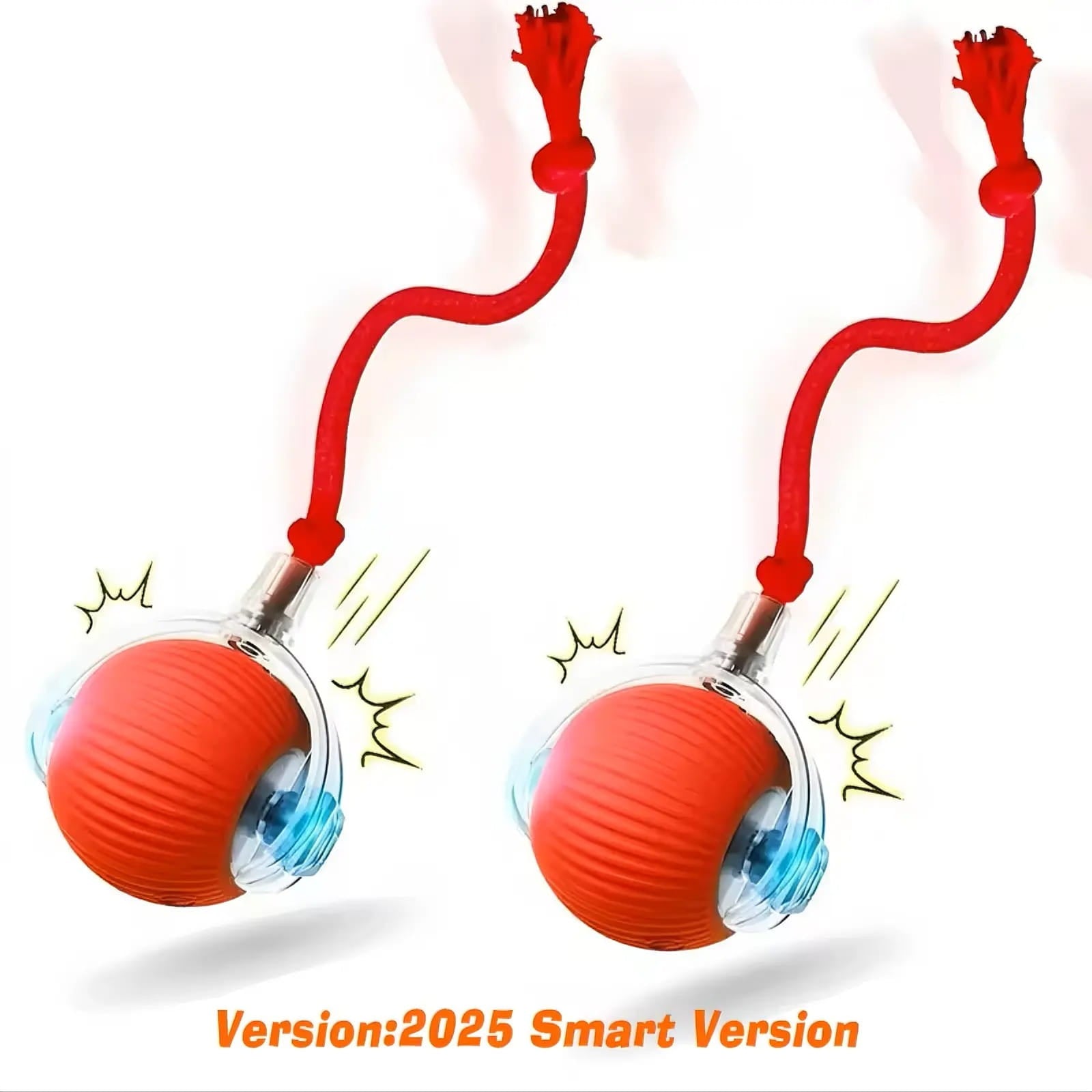 360° Smart Interactive Self-Rolling Pet Ball | Automatic Toy for Dogs & Cats