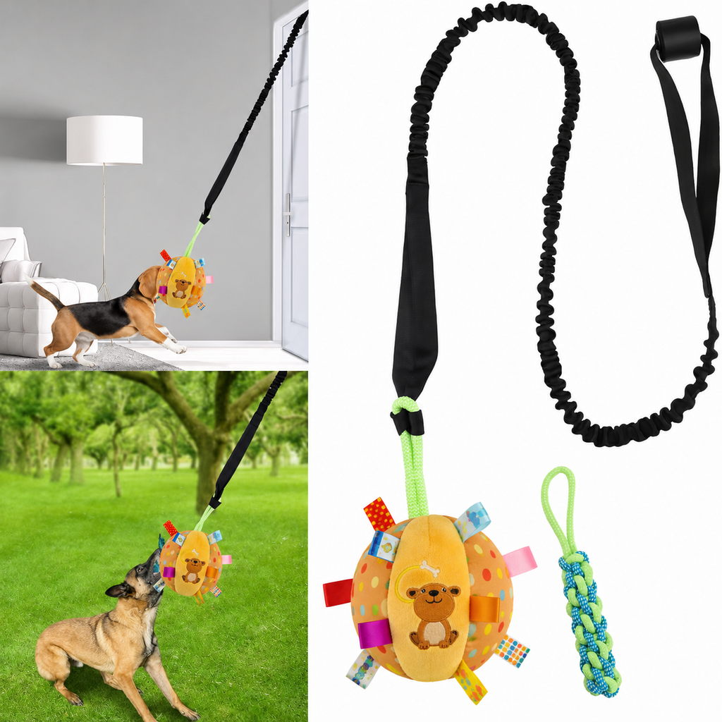 Interactive Dog Tug Toy with Door Anchor – Pawly Supply
