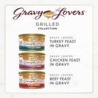 Fancy Feast Gravy Lovers Wet Cat Food Variety – 30 Cans