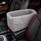 Car Console Pet Seat & Travel Carrier for Small Dogs & Cats
