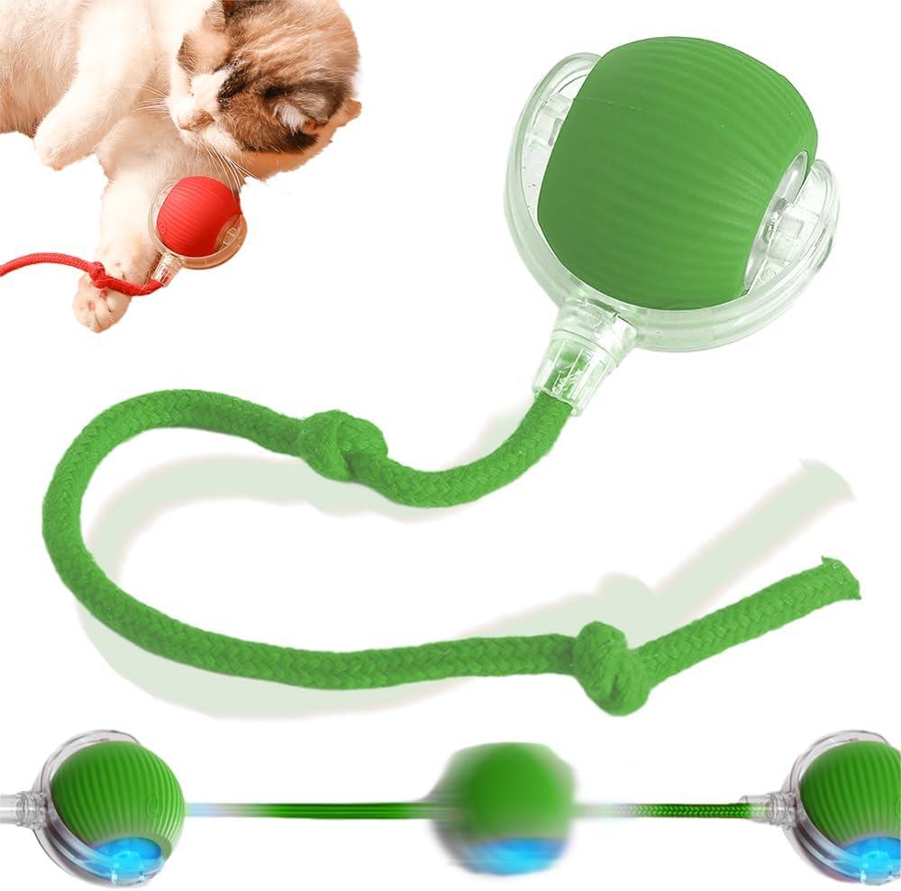 360° Smart Interactive Self-Rolling Pet Ball | Automatic Toy for Dogs & Cats