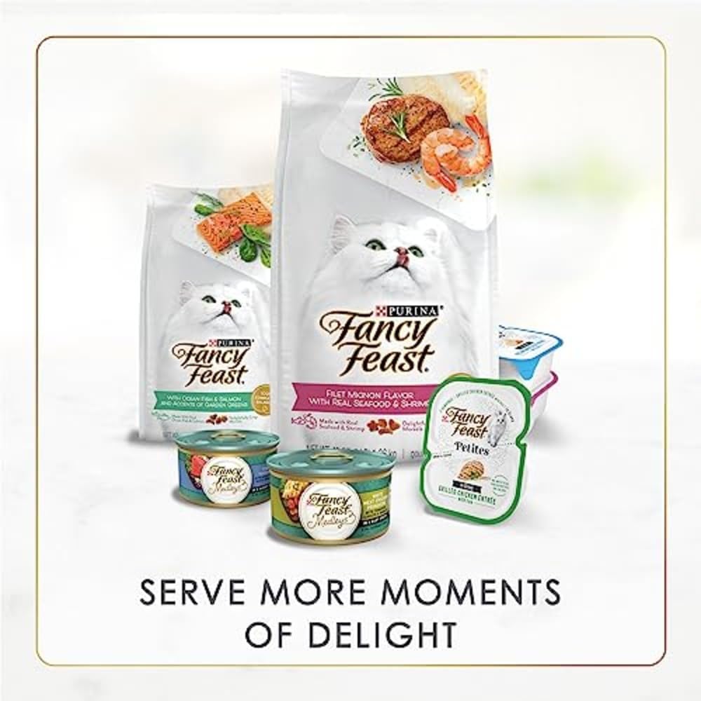 Fancy Feast Gravy Lovers Wet Cat Food Variety – 30 Cans