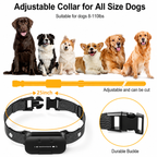 GPS Smart Bark Control Training Collar – 4 Training Modes, IP67 Waterproof