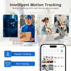 360 Smart Pet Camera 4MP HD with Night Vision and Two Way Audio