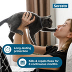Seresto Cat Flea & Tick Collar – 8 Months Protection