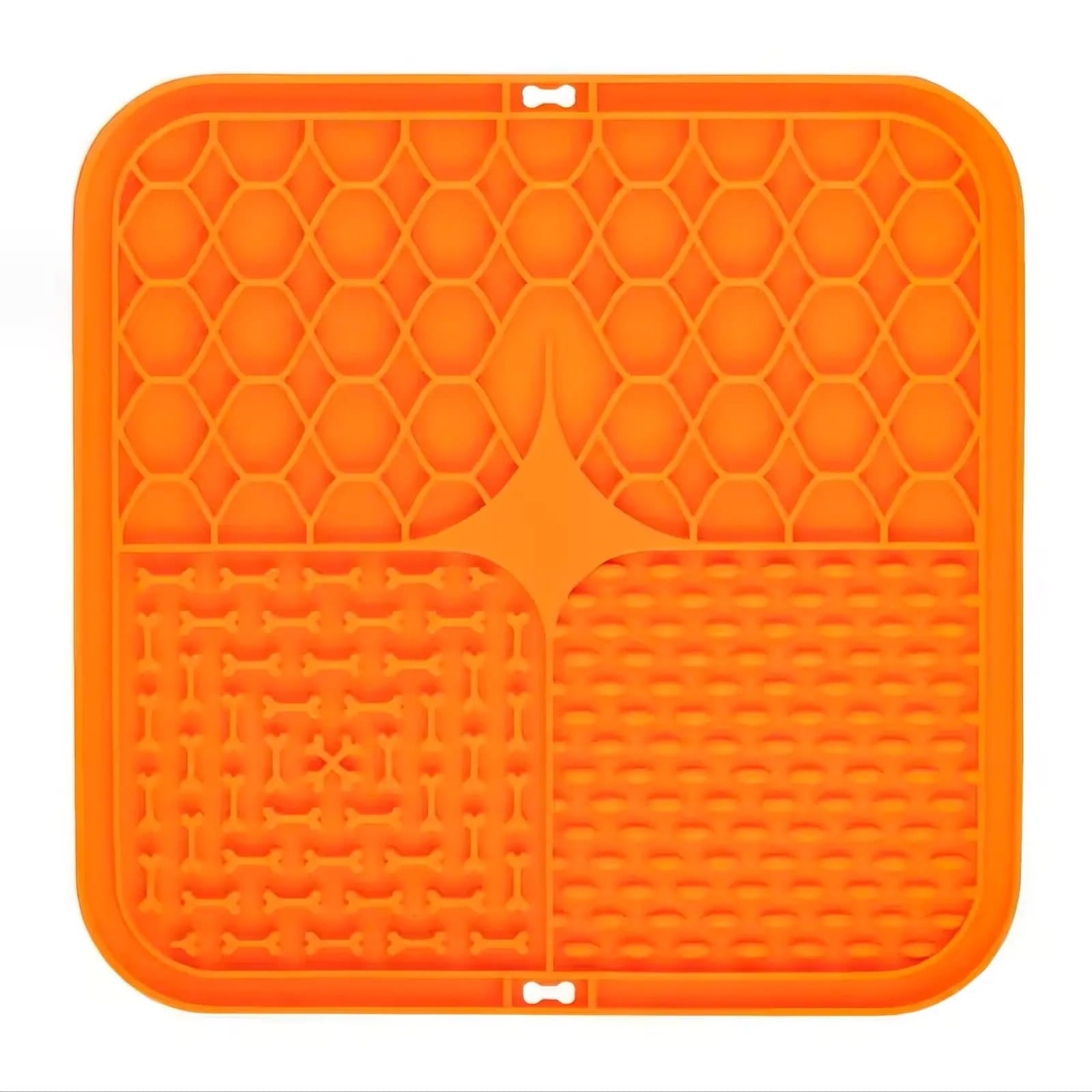 Calming Silicone Pet Lick Mat | Slow Feeder & Bath Distraction with Suction Cups