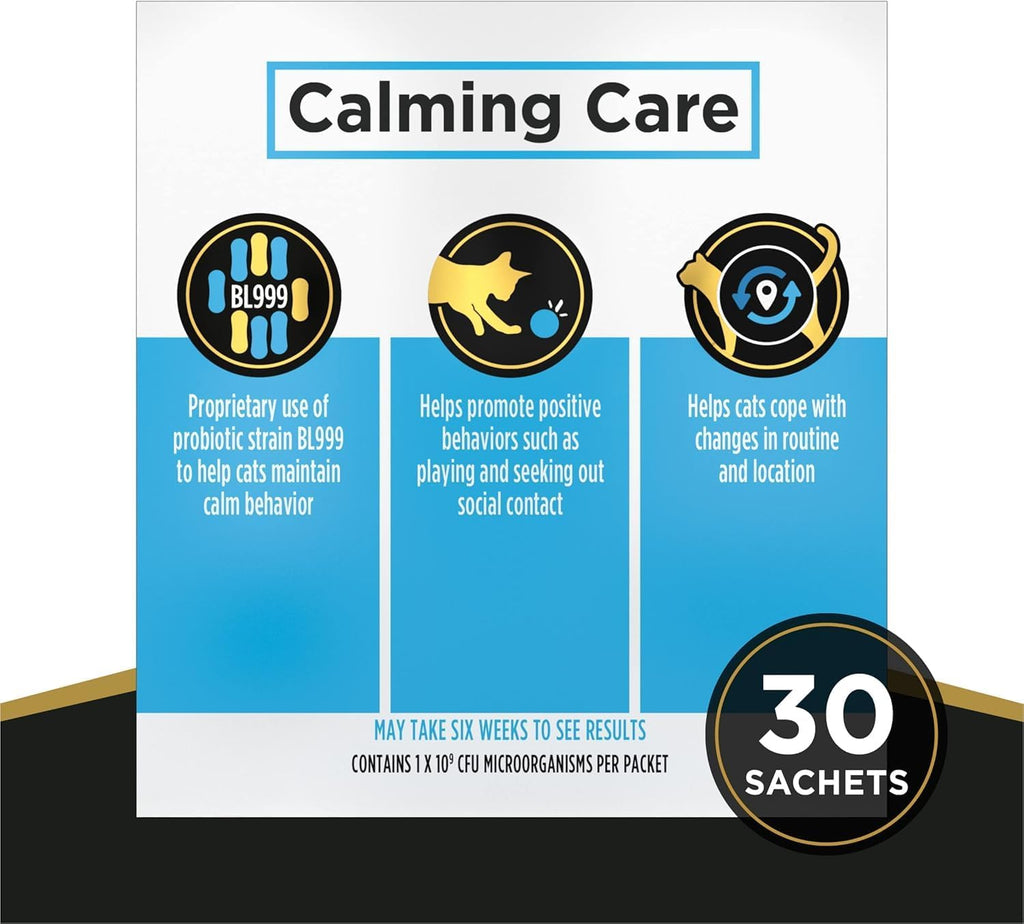 Purina Pro Plan Calming Care Cat Probiotic Supplement 30 ct