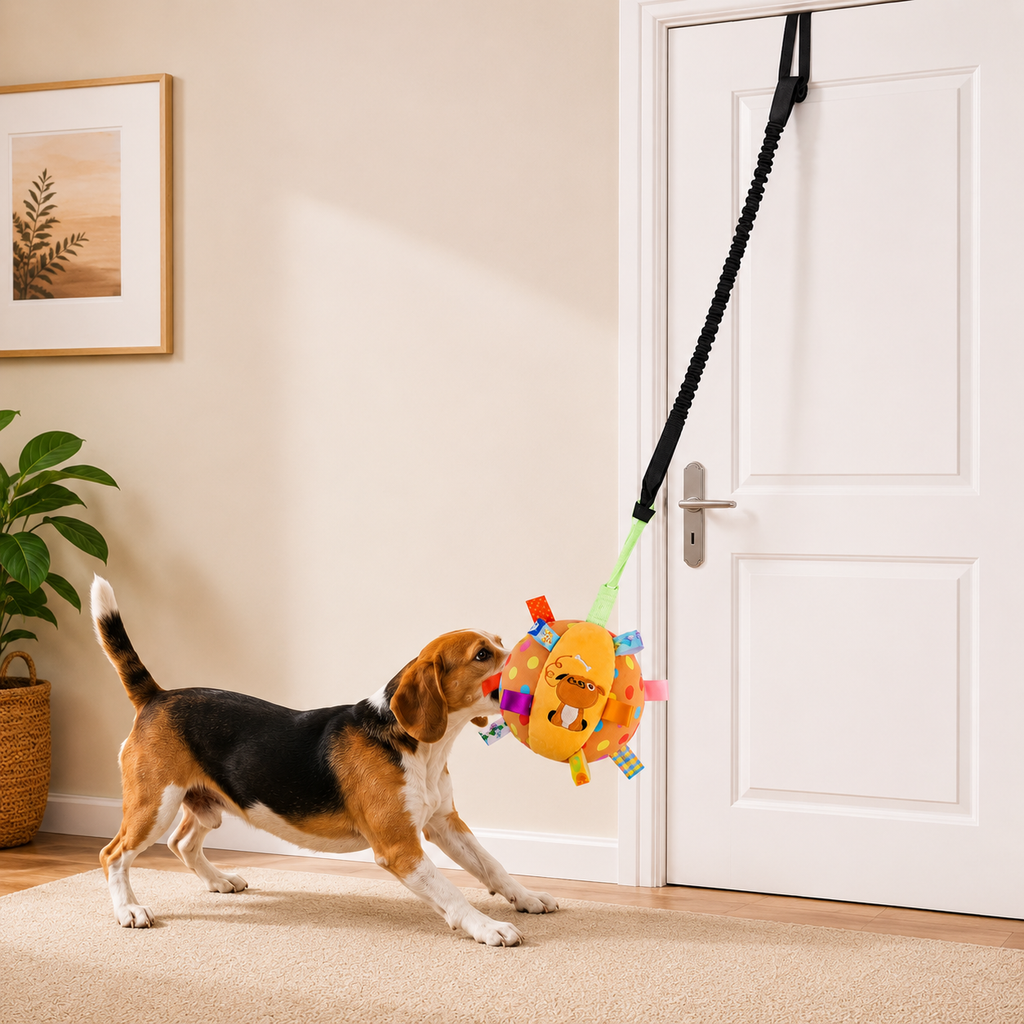 Interactive Dog Tug Toy with Door Anchor – Pawly Supply