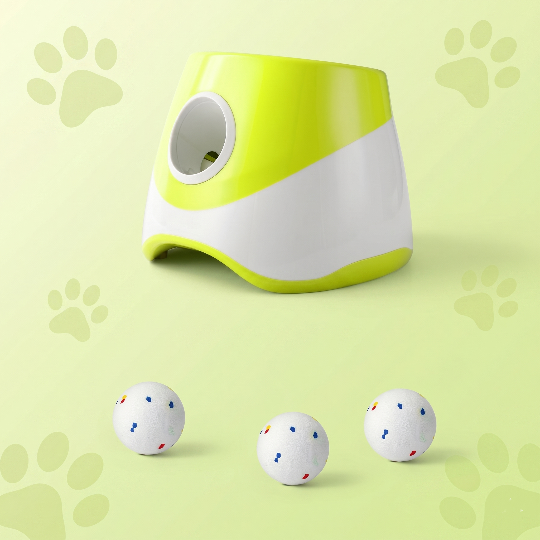Auto Dog Ball Launcher – Adjustable Indoor Outdoor Thrower