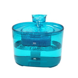 Blue 2.2L cat water fountain