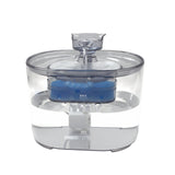 Transparent 2.2L cat water fountain