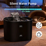 Quiet pump rated under 30 dB by the manufacturer