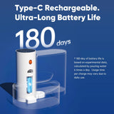 Built-in 2000mAh battery with USB-C charging